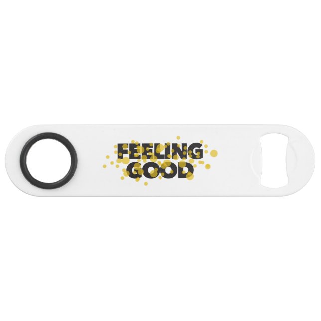 Modern, playful, cheerful design of Feeling Good (Front (Horizontal))