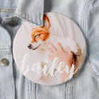 Modern Playful Simple Elegant Chic Pet Photo