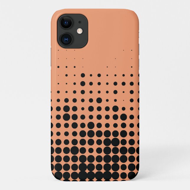 Modern, playful, urban geometric circle pattern Case-Mate iPhone case (Back)