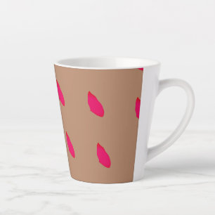 Modern poetic design Latte Mug