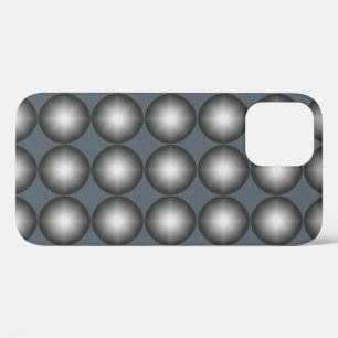 Modern Polka Dot Pattern iPhone 12 Case