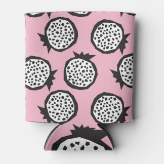 Modern Pomegranate: Abstract Seamless Style Can Cooler