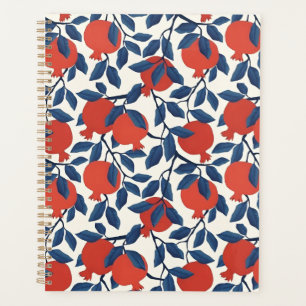 Modern pomegranate pattern planner