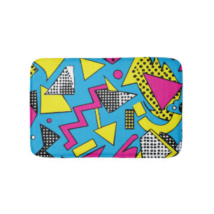Modern Pop art Bath Mat
