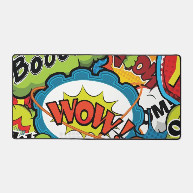 Modern Pop art  Desk Mat (Front)
