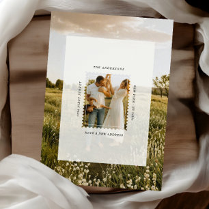 Modern Postage Stamp We Have A New Address Moving  Announcement
