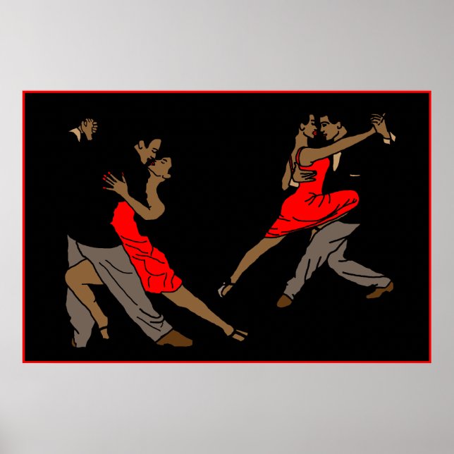 modern poster2black poster (Front)