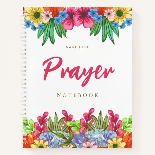 Modern Prayer Notebook (Front)