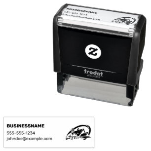 Modern Pressure Washing Power Wash House Cleaning Self-inking Stamp