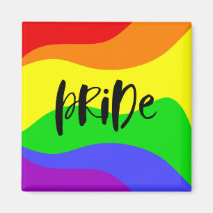 Modern Pride Rainbow Magnet