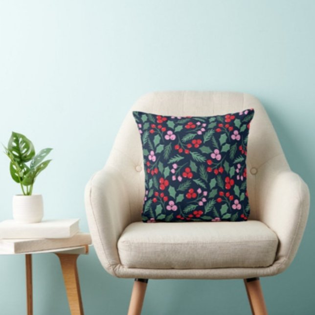 Modern Print Leaf | Throw Pillow | (Creator Uploaded)