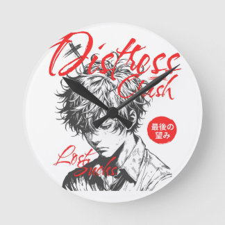 Modern Printed T-Shirt – Stylish & Trendy Graphic  Round Clock