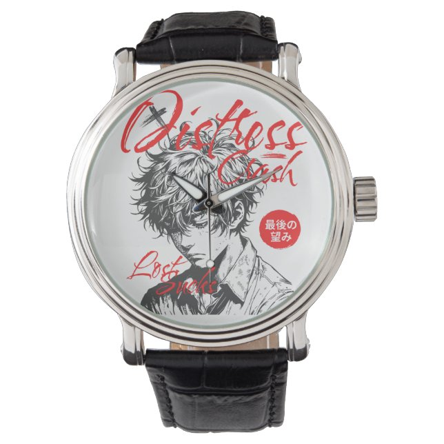Modern Printed T-Shirt – Stylish & Trendy Graphic  Watch (Front)