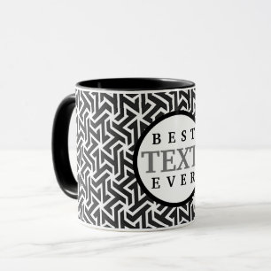 Modern Professional Black White  Mug