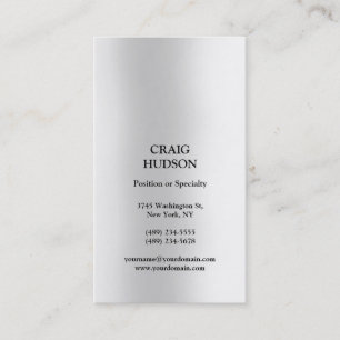 Modern Professional Business Card