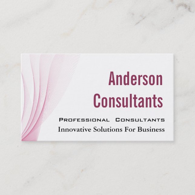 Modern Professional Business Card (Front)
