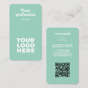 Modern Professional Business Card for Entrepreneur