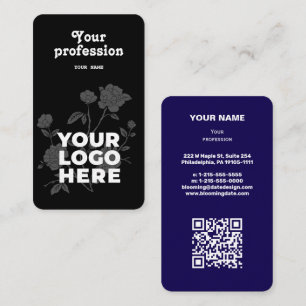 Modern Professional Business Card for Entrepreneur