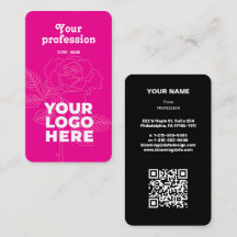 Modern Professional Business Card for Entrepreneur