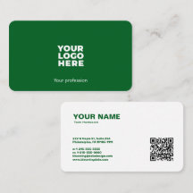 Modern Professional Business Card for Entrepreneur