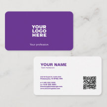 Modern Professional Business Card for Entrepreneur