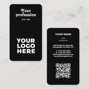 Modern Professional Business Card for Entrepreneur