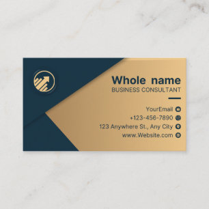 "Modern Professional Business Card for Networking