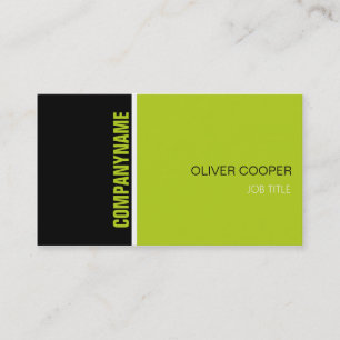 Modern professional business card template