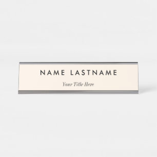 Modern Professional Business Desk Name Plate