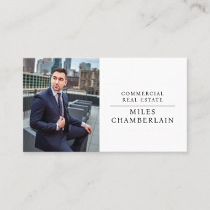 Modern Professional Business Photo Real Estate Card