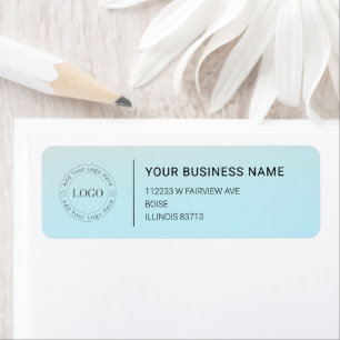 Modern Professional Business Return Address Return Address Label