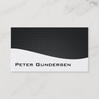 Modern Professional Carbon Fibre Business Cards