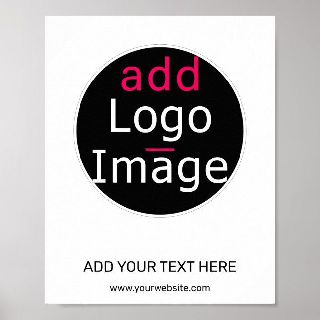 Modern Professional Customisable Business   Poster (Front)