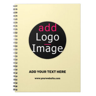 Modern Professional Customisable Business Vanilla  Notebook