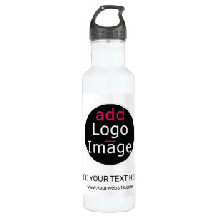 Modern Professional Customizable Business White 710 Ml Water Bottle