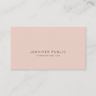 Modern Professional Elegant Minimalist Design Business Card