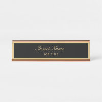 Modern Professional Elegant Script Gold