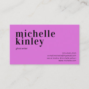 Modern professional elegant trendy networking business card