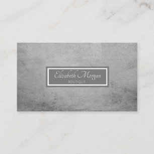 Modern Professional Grey, Frame Business Card