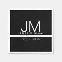 Modern Professional Minimal Design | Black & White