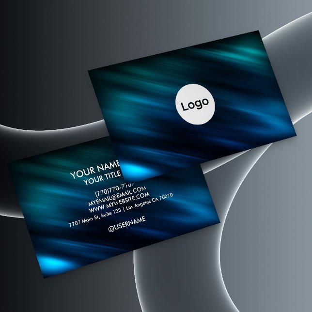 Modern Professional Minimal Logo Business Card (Creator Uploaded)