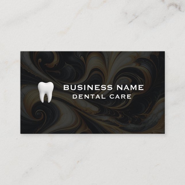 Modern Professional Minimalist Executive Generic B Business Card (Front)