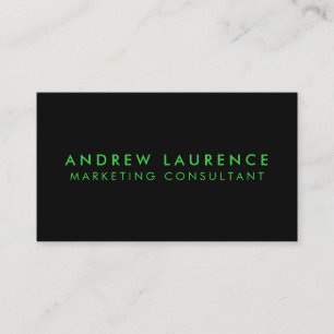 Modern Professional Minimalist Executive Generic B Business Card