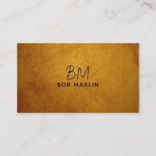 Modern Professional Minimalist Executive Generic Business Card
