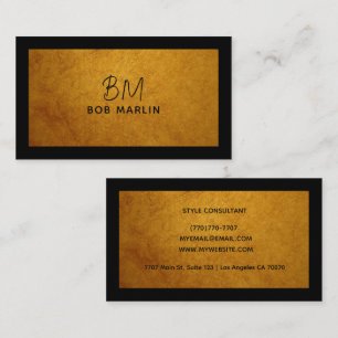 Modern Professional Minimalist Executive Generic Business Card