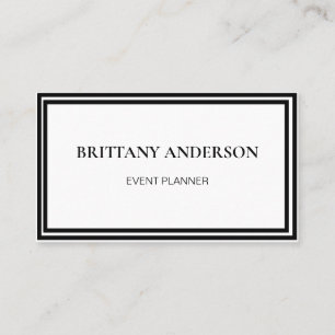 Modern Professional Minimalist Luxury Business Card