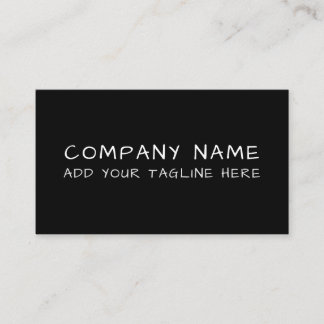Modern Professional Minimalist Sleek Business Card