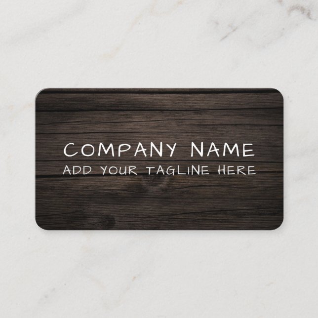 Modern Professional Minimalist Sleek Business Card (Front)