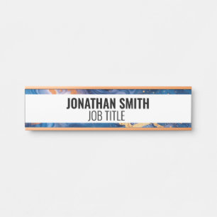 Modern Professional Office Door Sign