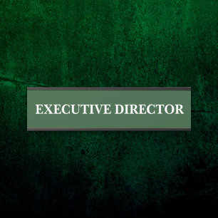 Modern Professional Office Door Sign